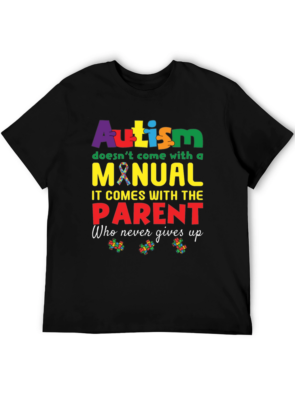 Autism Awareness T-Shirt: Parent Support Tee