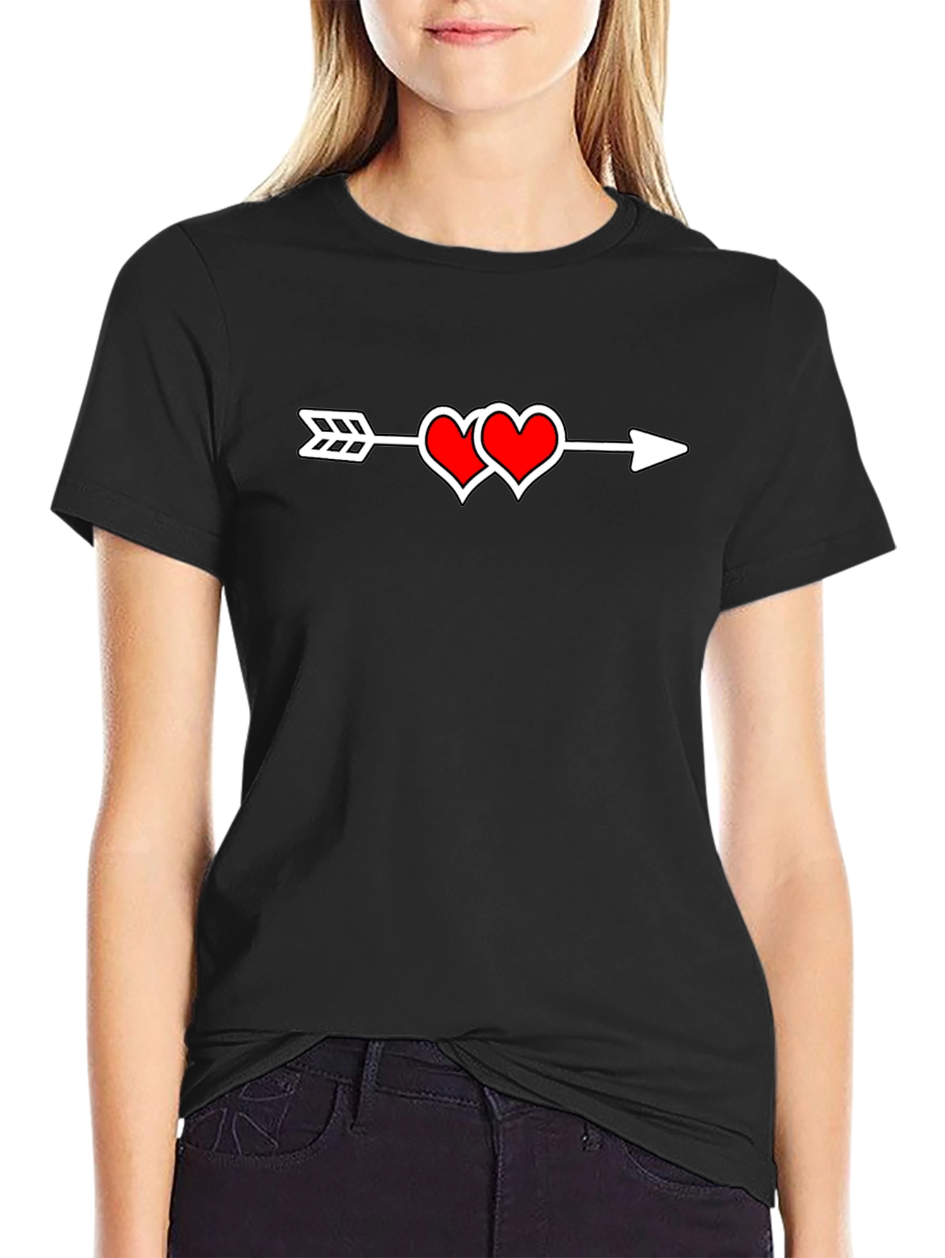 Heart Arrow Graphic Tee