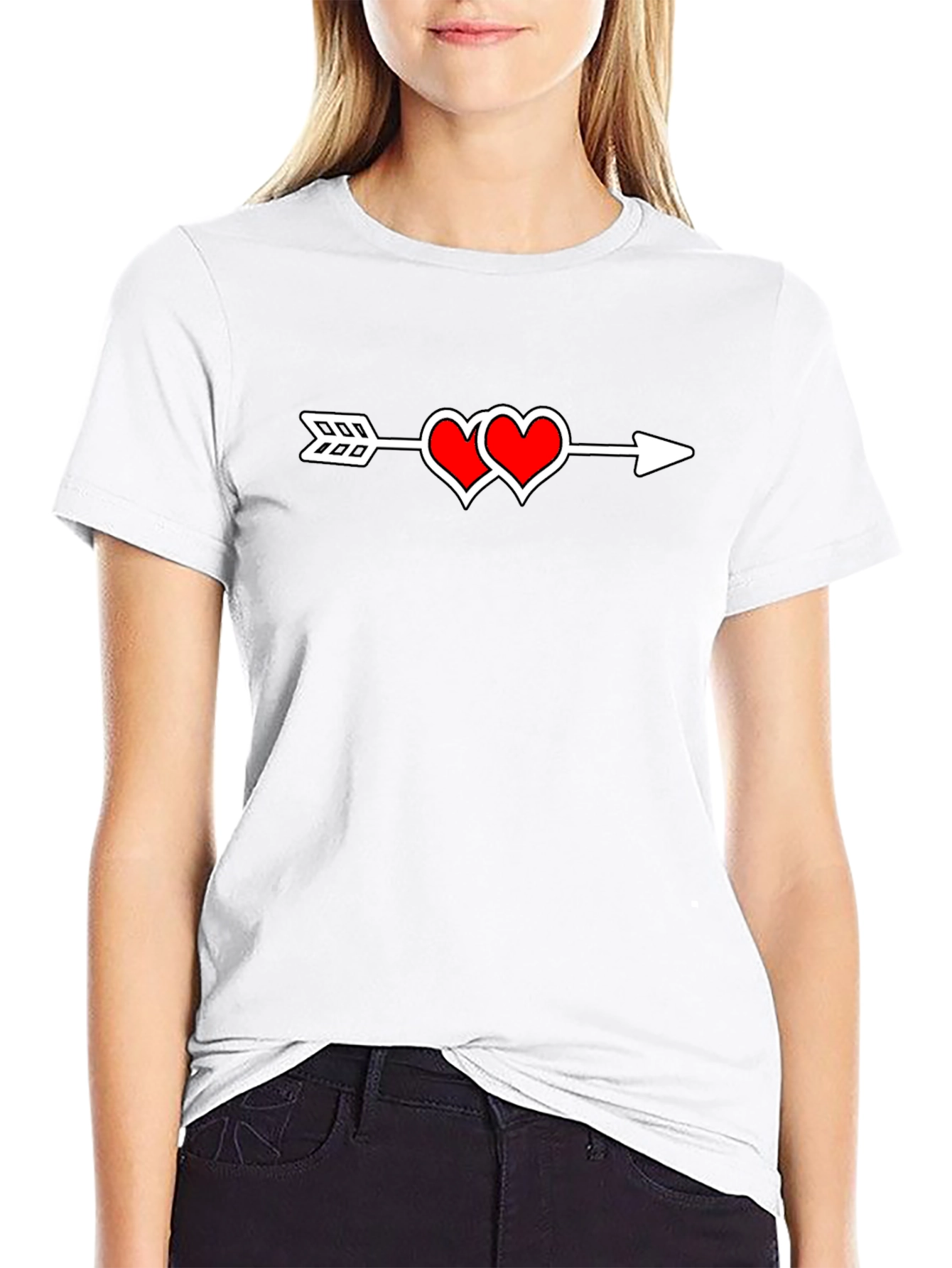 Heart Arrow Graphic Tee