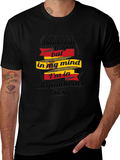 Arganda del Rey Mind T-Shirt - Black Novelty Tee