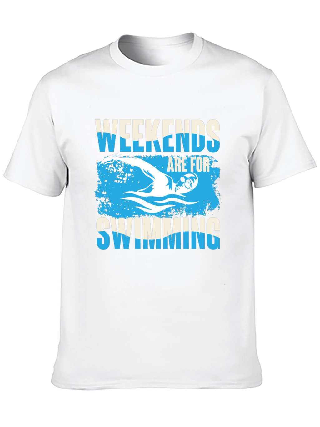 Weekends Are For Swimming Graphic T-Shirt