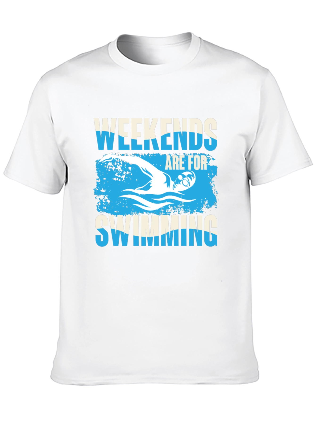 Weekends Are For Swimming Graphic T-Shirt