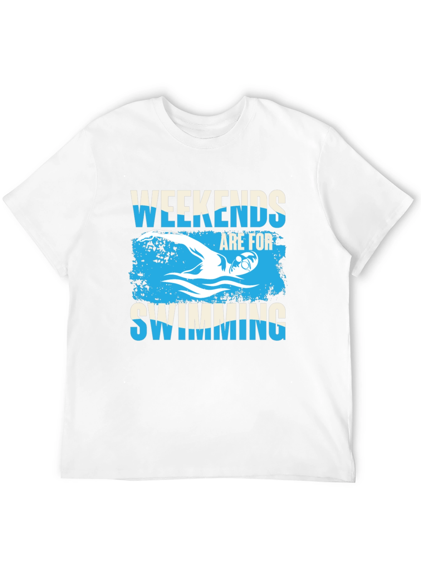Weekends Are For Swimming Graphic T-Shirt