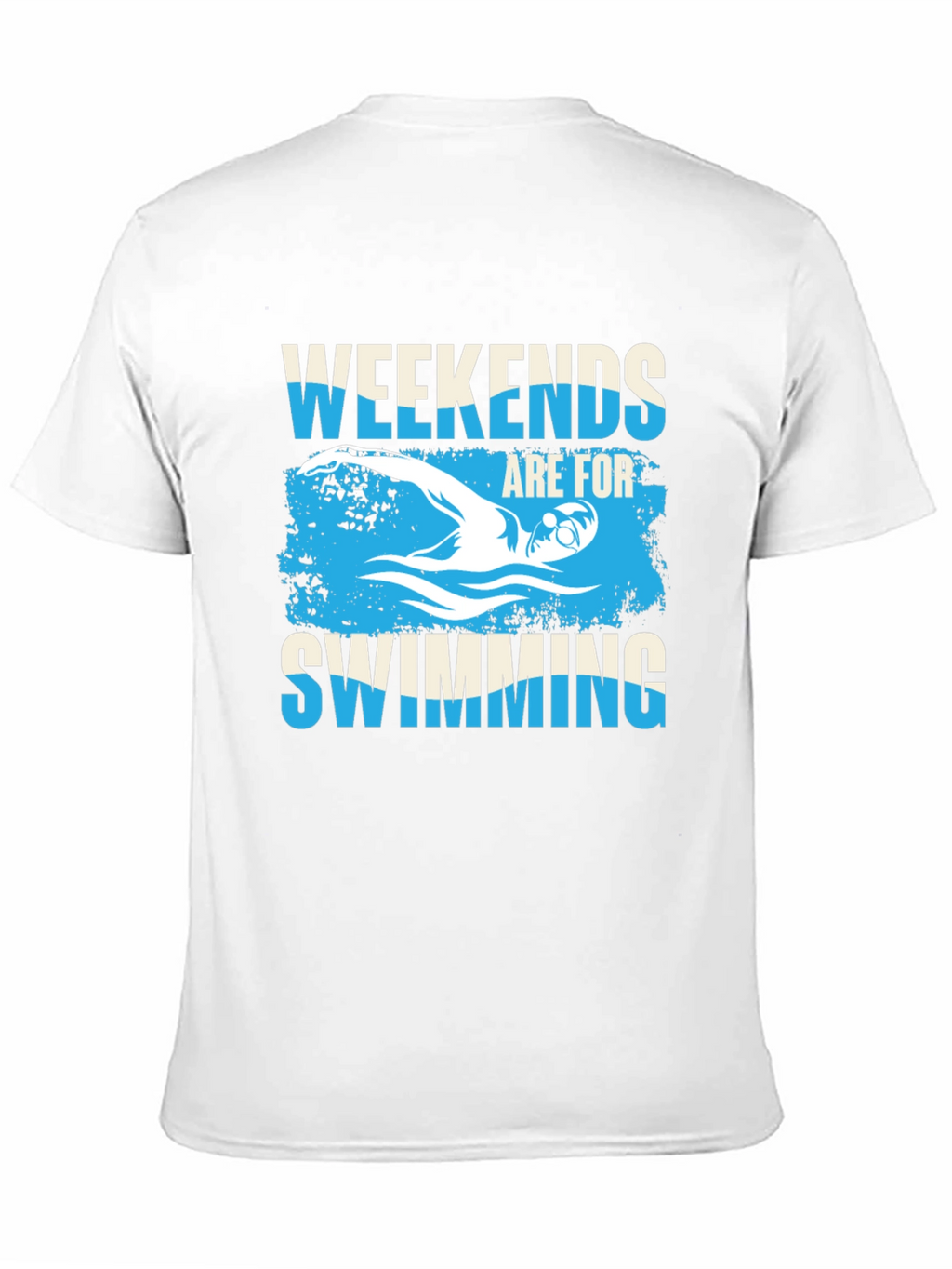 Weekends Are For Swimming Graphic T-Shirt