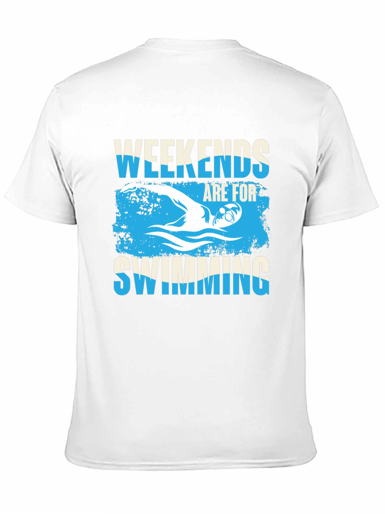Weekends Are For Swimming Graphic T-Shirt