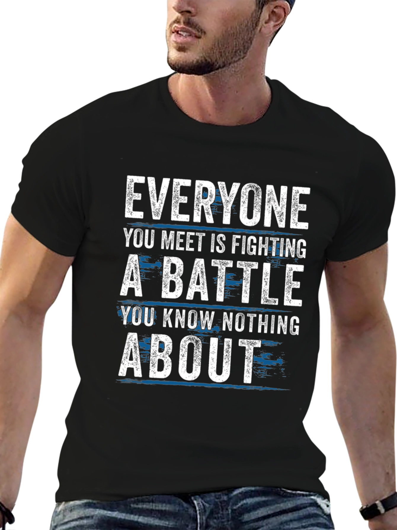 Everyone You Meet Battle Graphic T-Shirt