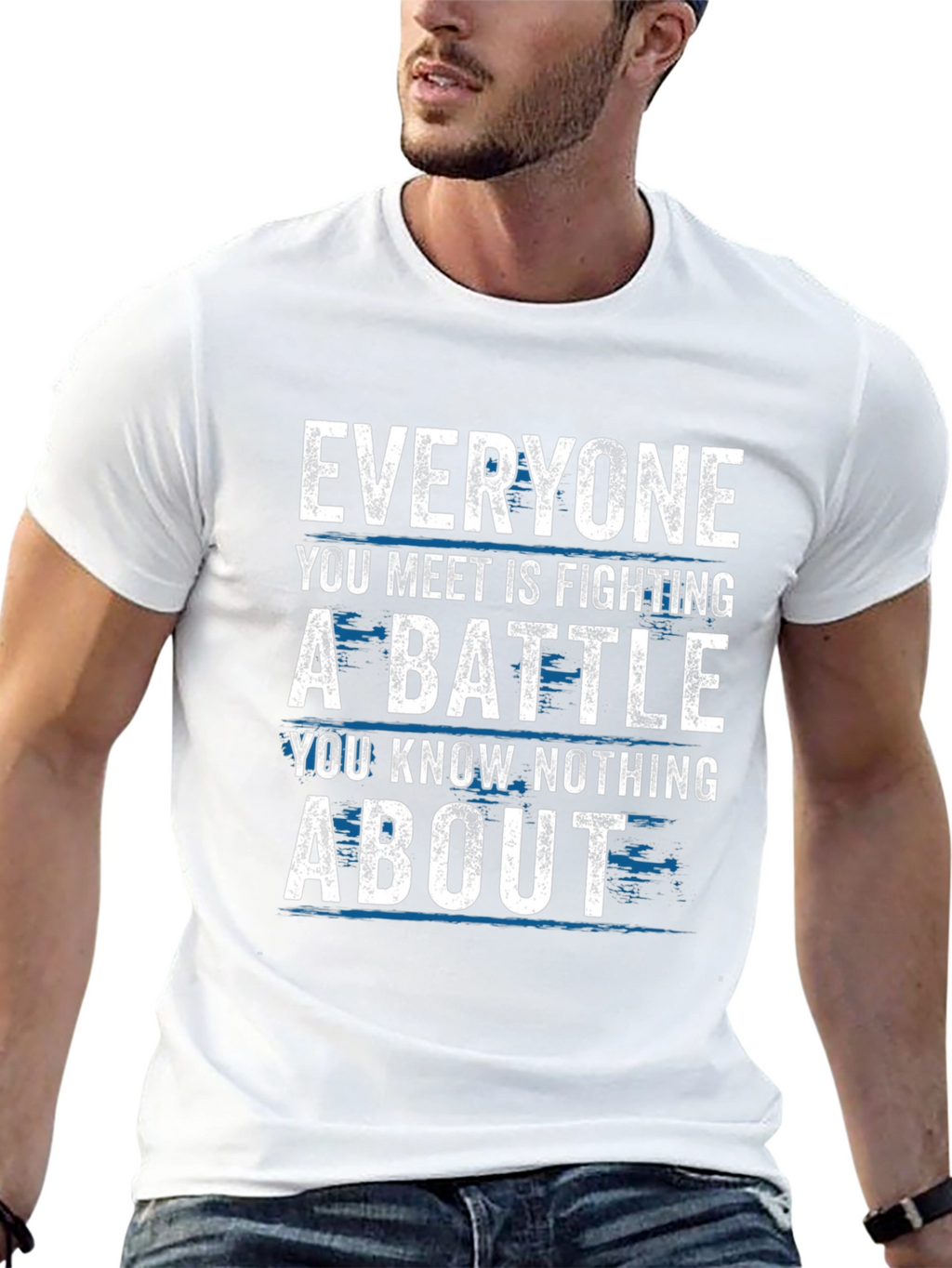 Everyone You Meet Battle Graphic T-Shirt