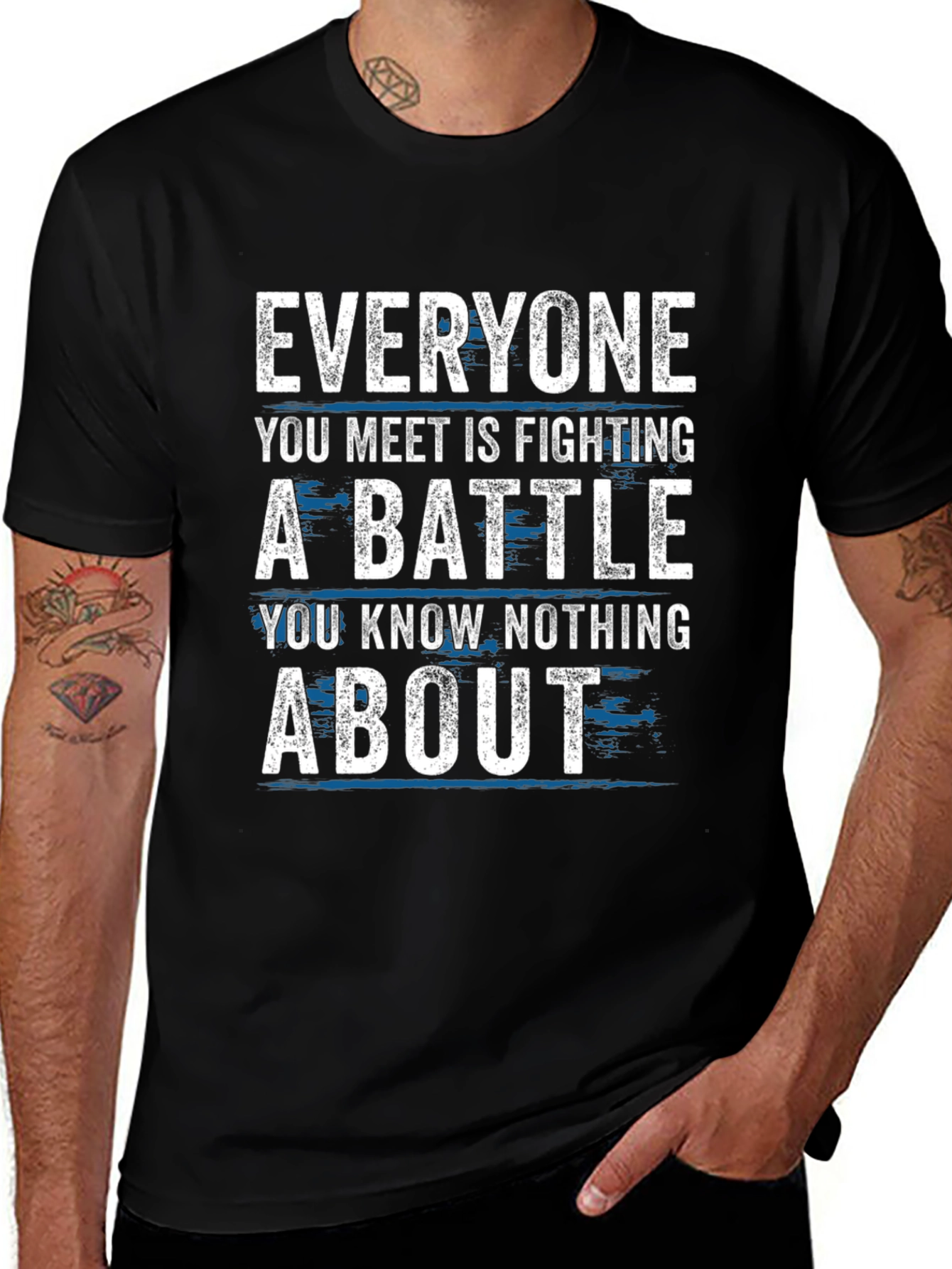 Everyone You Meet Battle Graphic T-Shirt