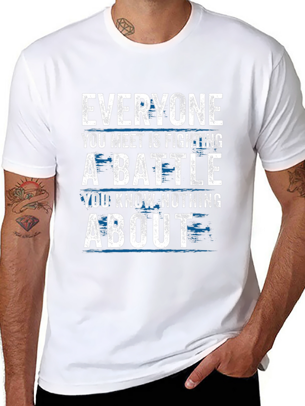 Everyone You Meet Battle Graphic T-Shirt