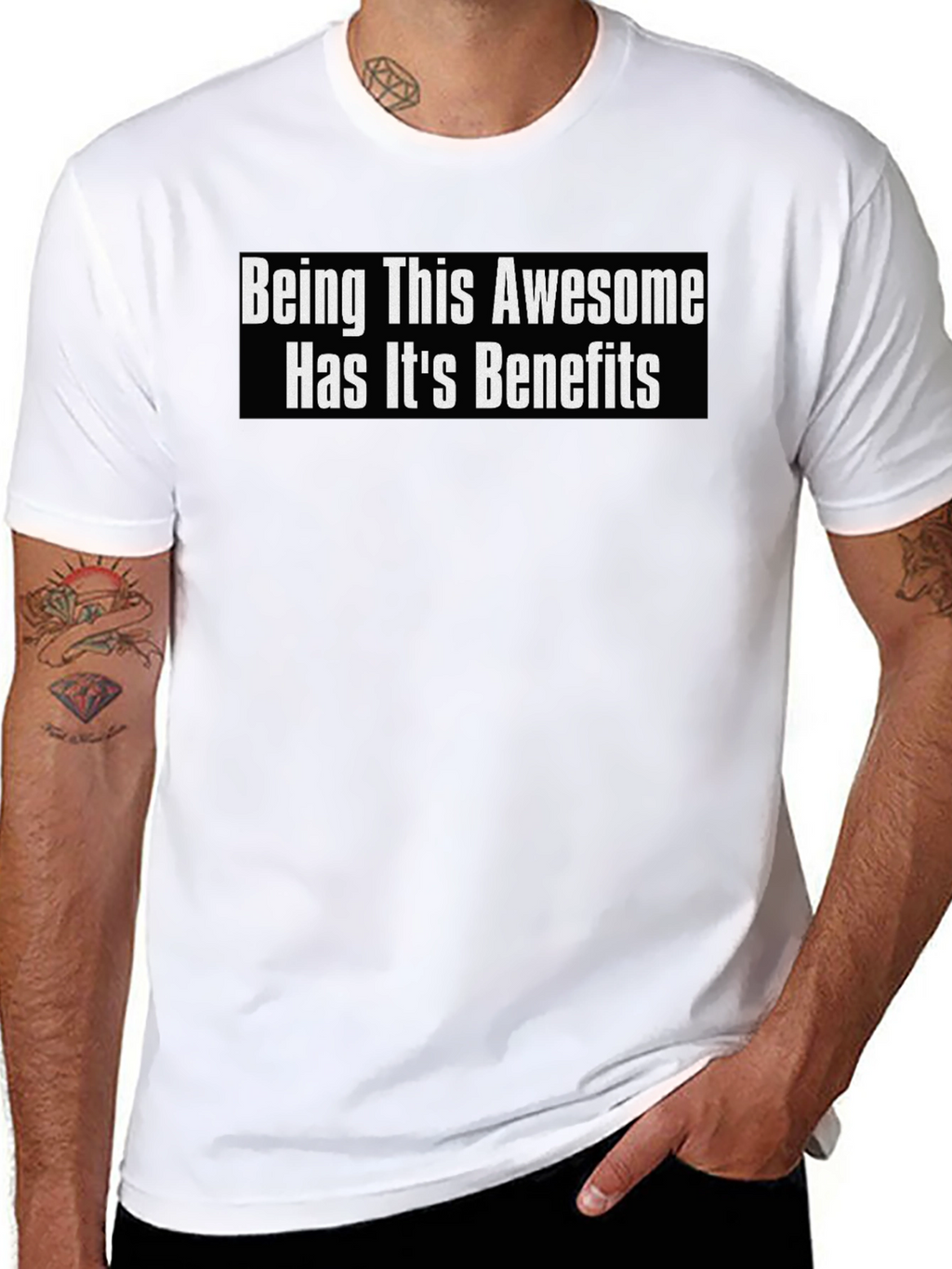 Being This Awesome Funny Graphic T-Shirt
