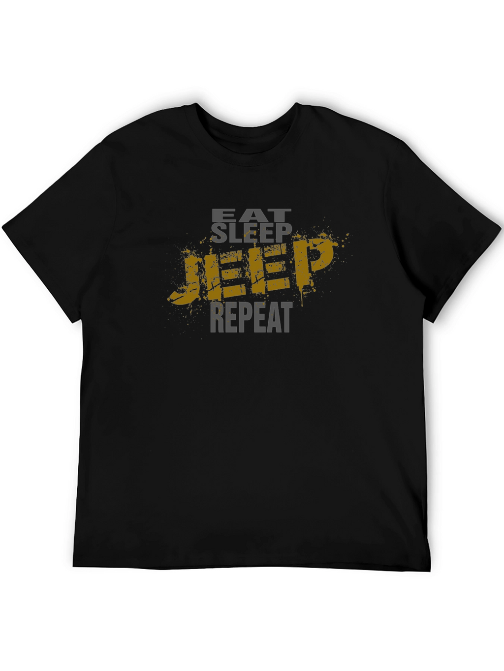 Eat Sleep Jeep Repeat Mens T-Shirt