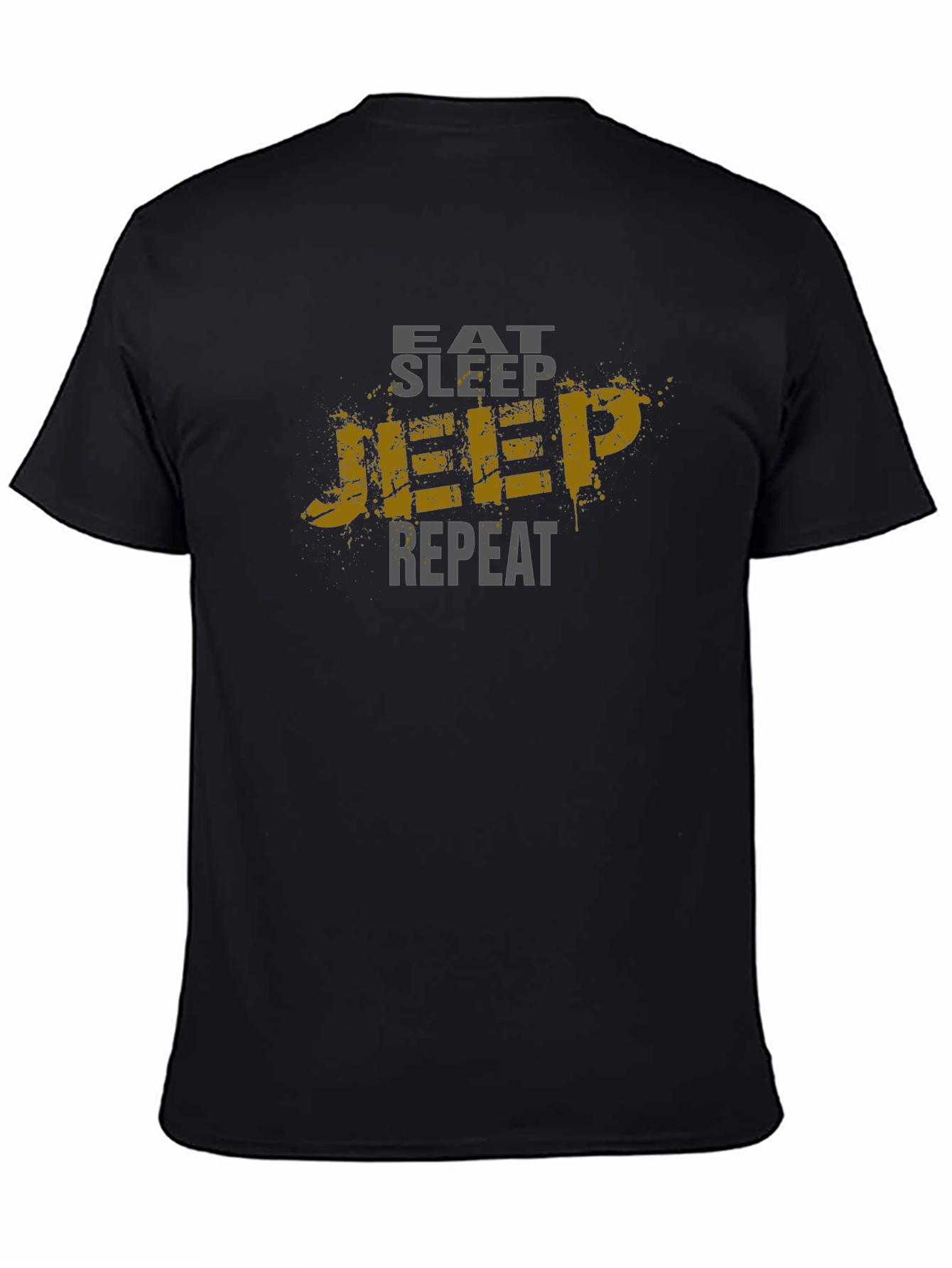 Eat Sleep Jeep Repeat Mens T-Shirt