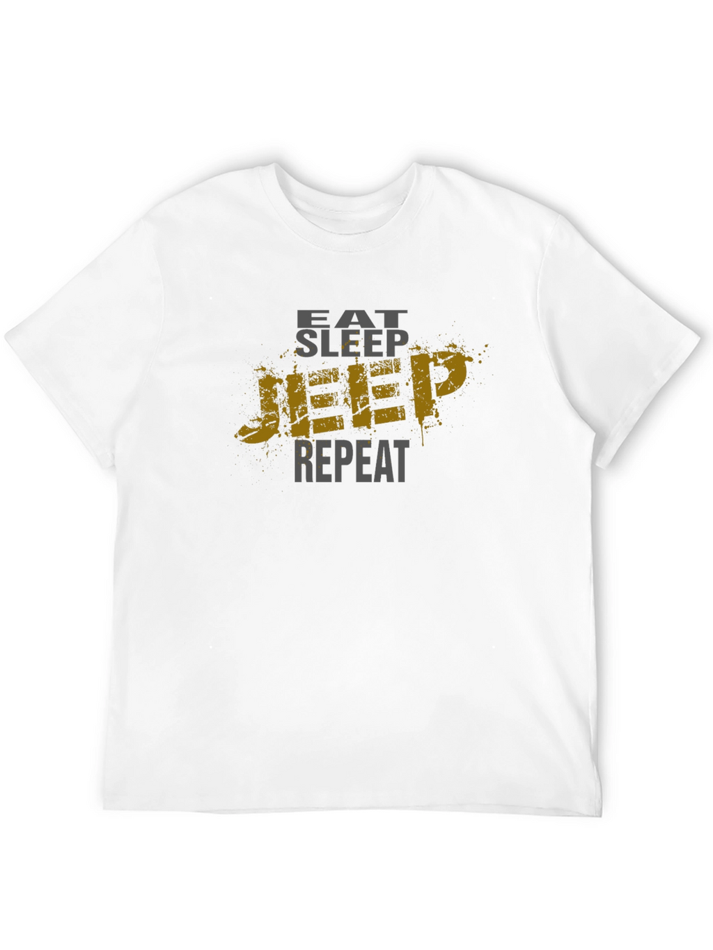 Eat Sleep Jeep Repeat Mens T-Shirt
