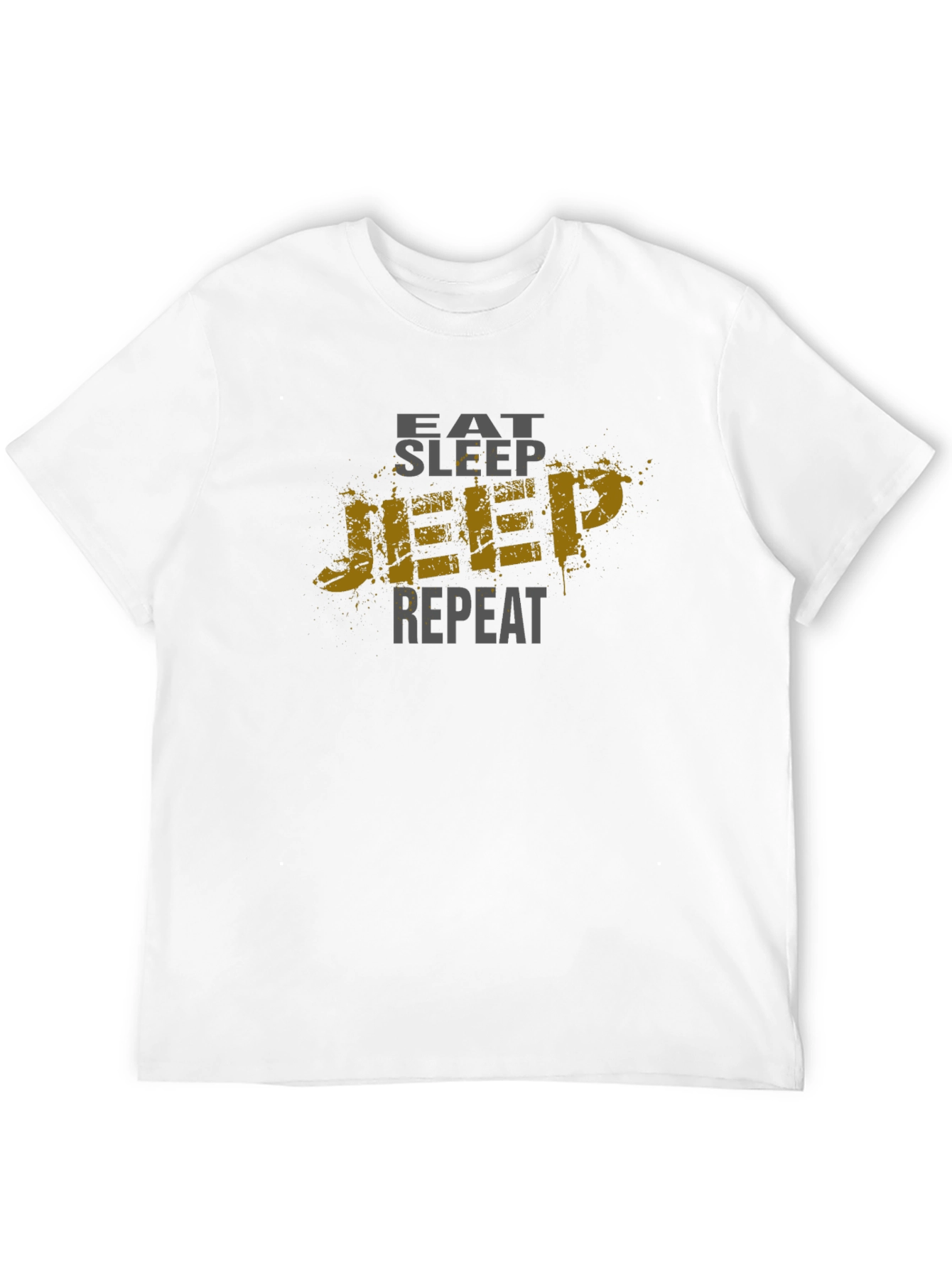 Eat Sleep Jeep Repeat Mens T-Shirt
