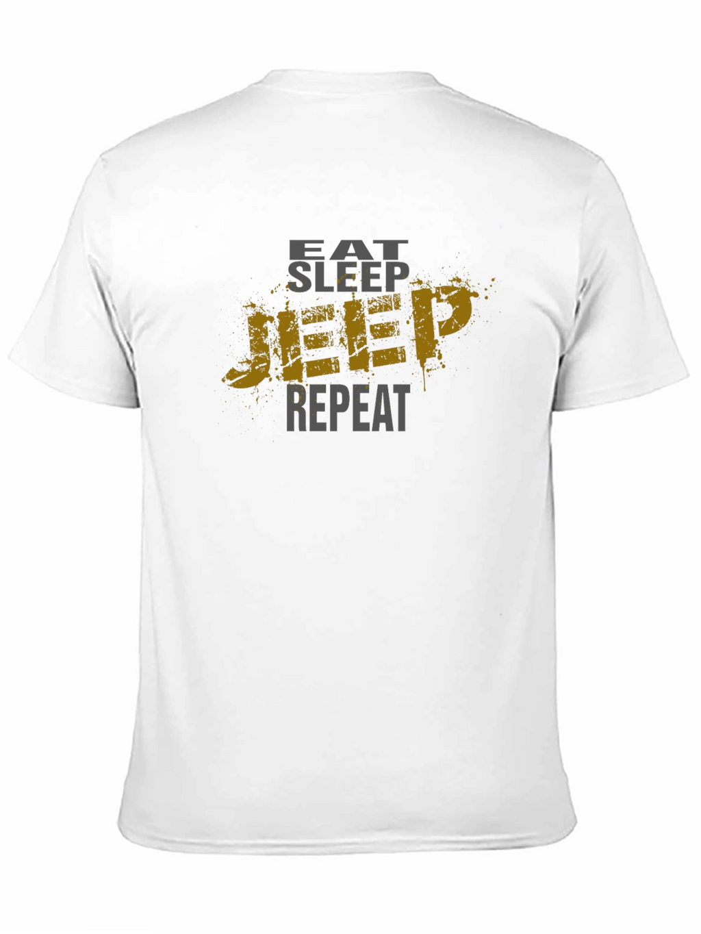 Eat Sleep Jeep Repeat Mens T-Shirt