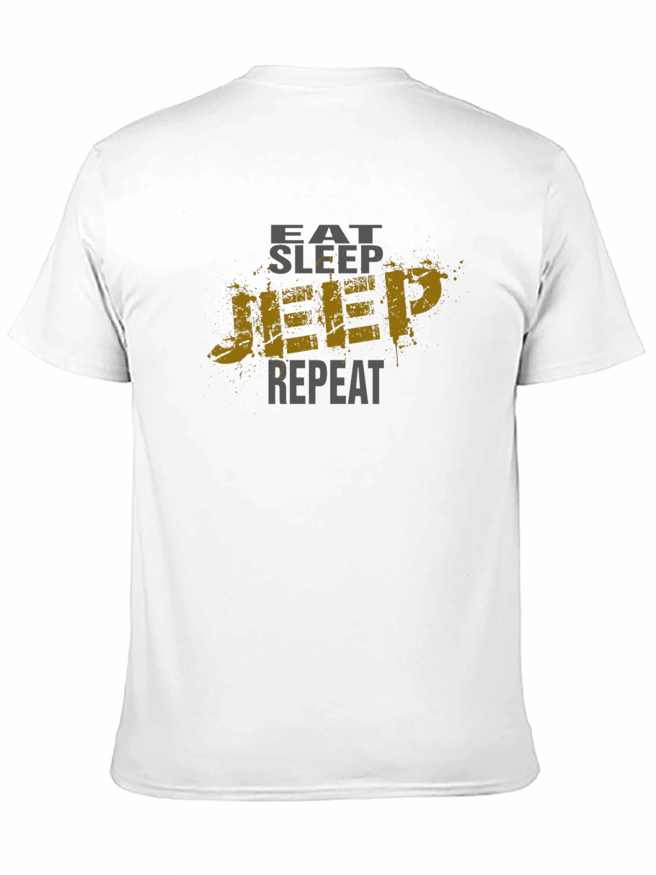 Eat Sleep Jeep Repeat Mens T-Shirt