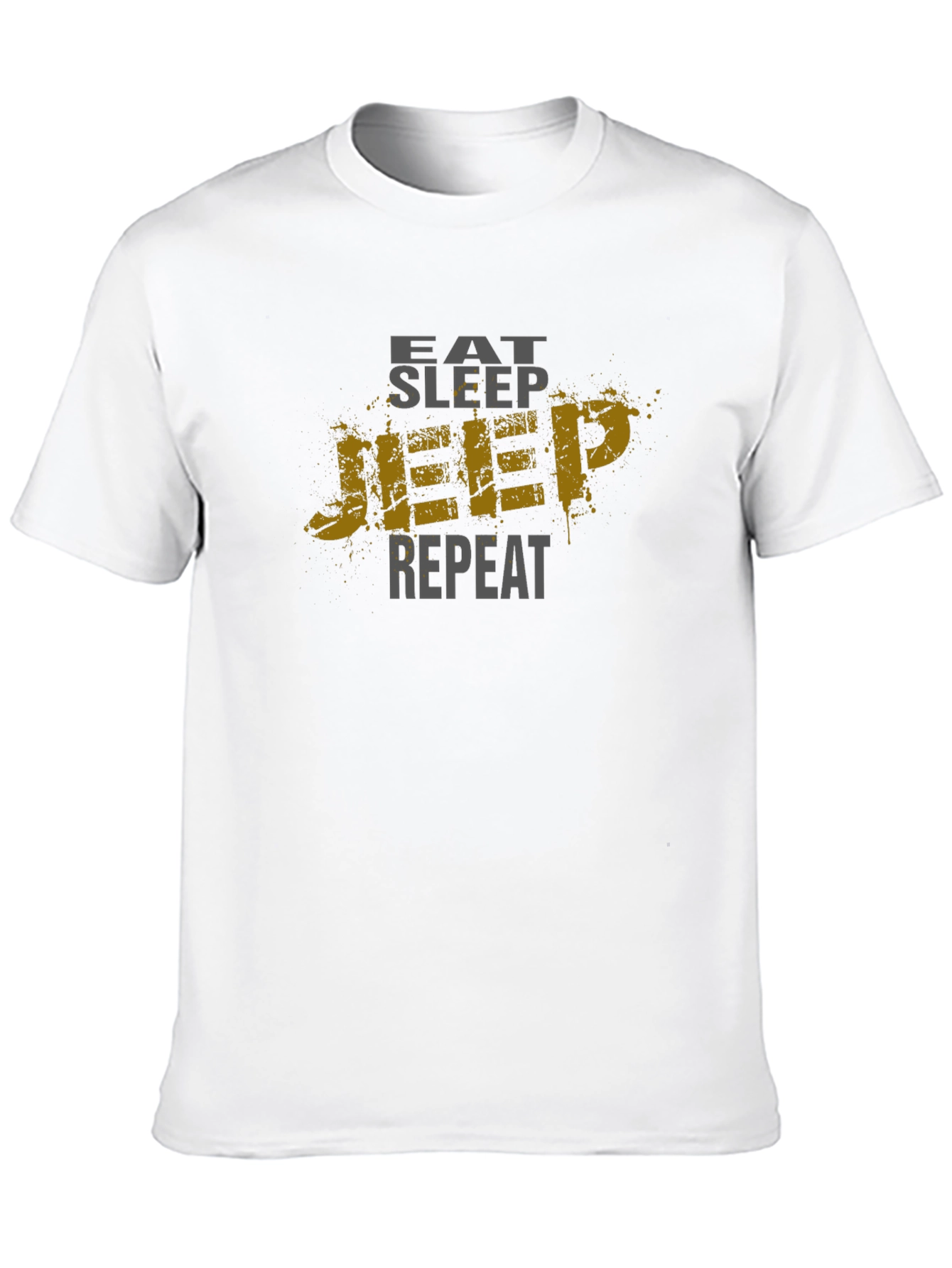 Eat Sleep Jeep Repeat Mens T-Shirt