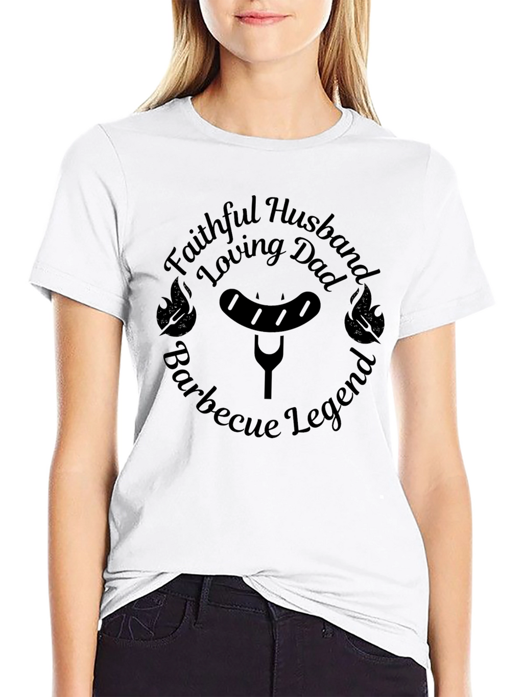 Faithful Husband Barbecue Legend Graphic Tee