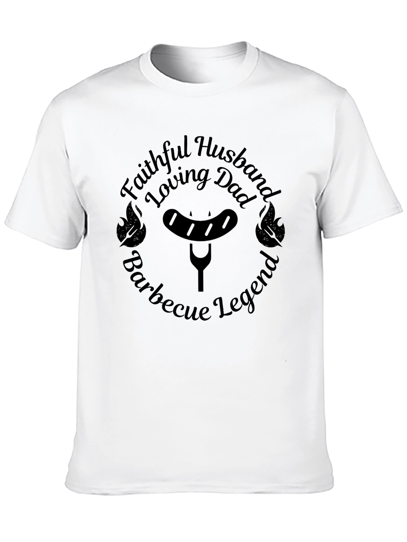 Faithful Husband Barbecue Legend Graphic Tee