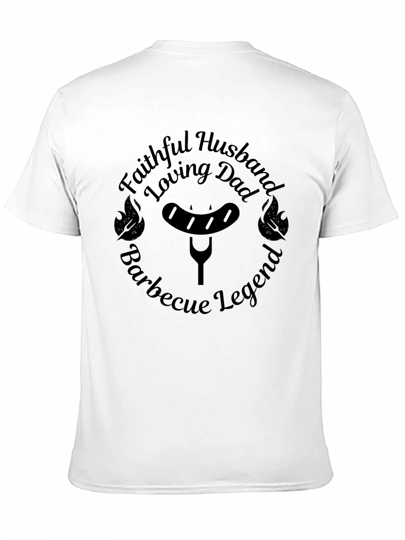 Faithful Husband Barbecue Legend Graphic Tee