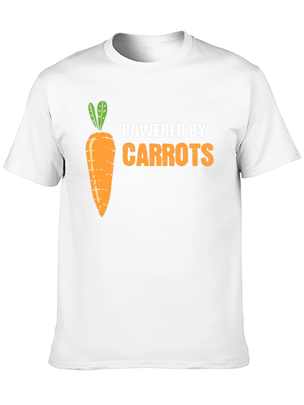 Powered By Carrots Graphic T-Shirt