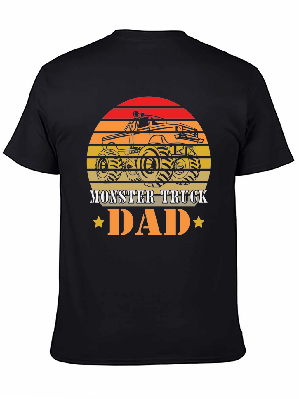 Monster Truck Dad Graphic T-Shirt - Fathers Day
