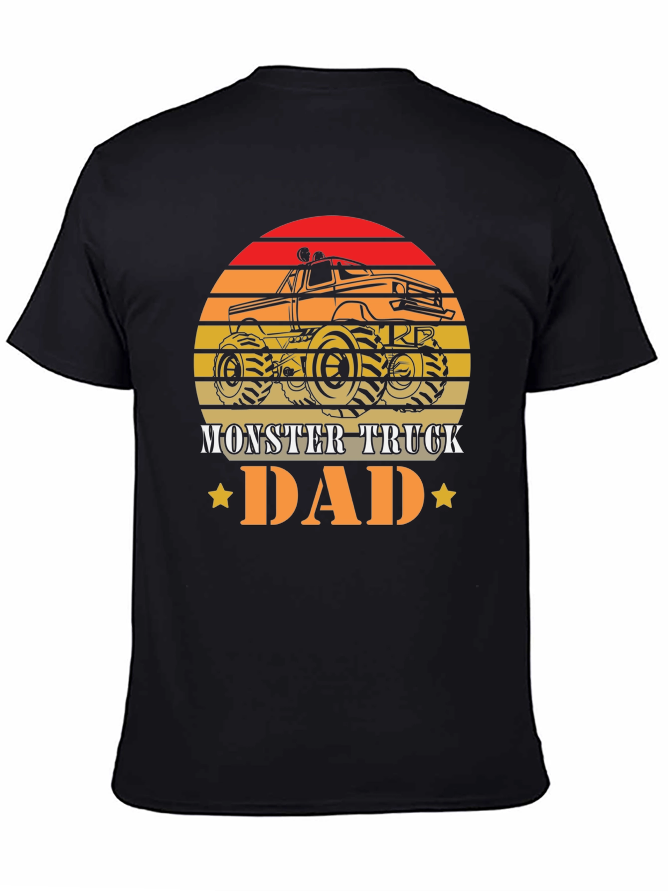 Monster Truck Dad Graphic T-Shirt - Fathers Day