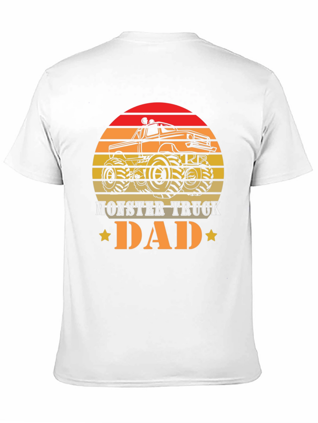 Monster Truck Dad Graphic T-Shirt - Fathers Day