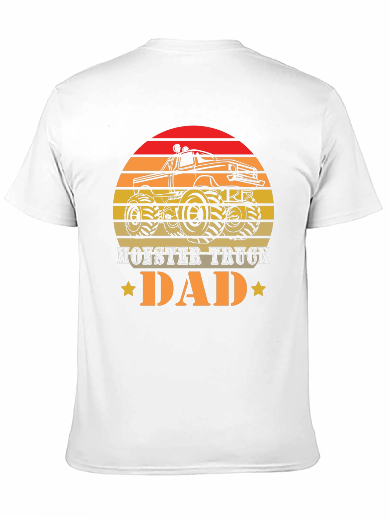 Monster Truck Dad Graphic T-Shirt - Fathers Day