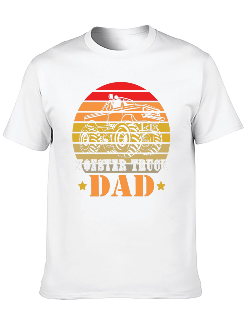 Monster Truck Dad Graphic T-Shirt - Fathers Day