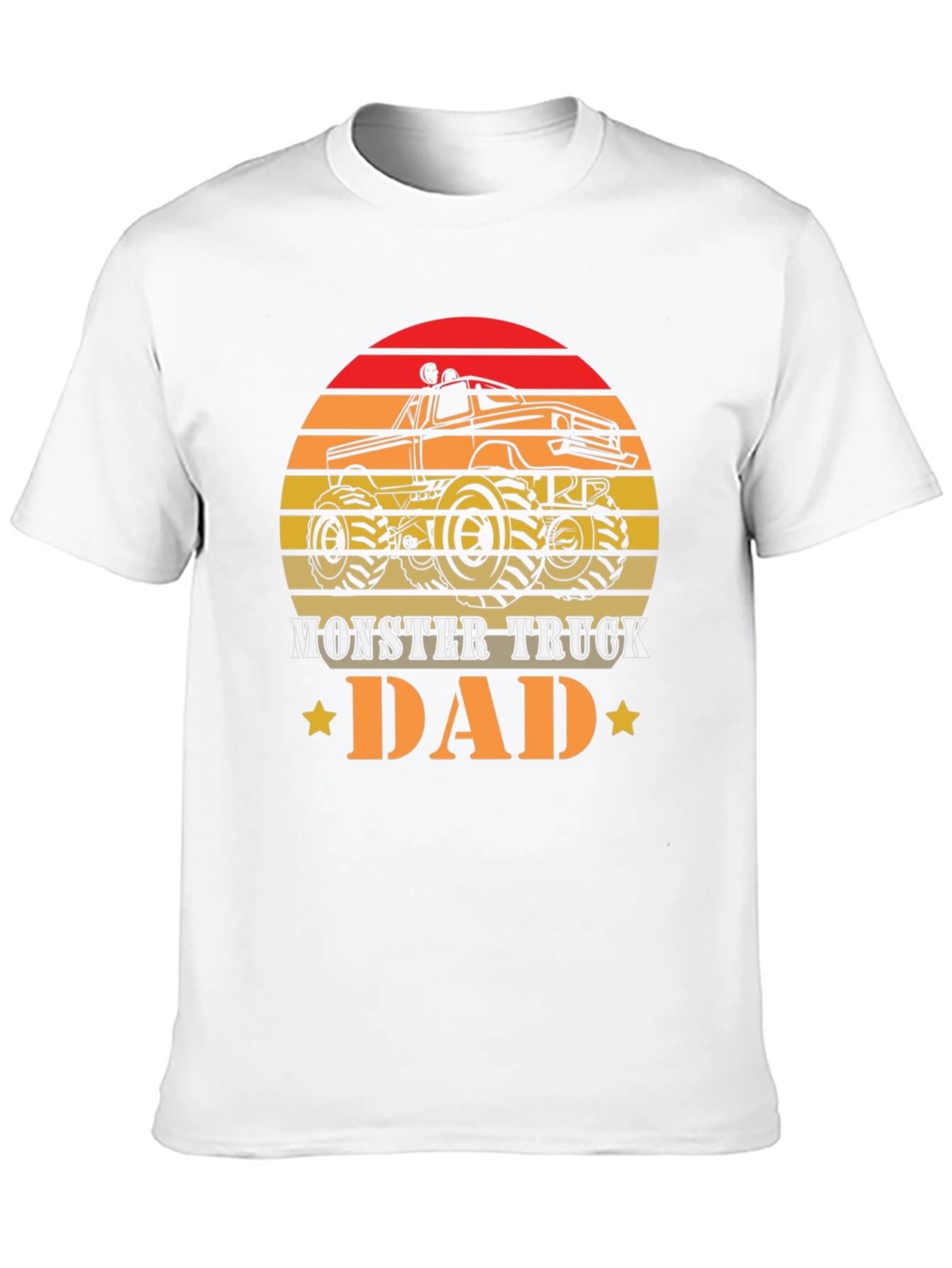 Monster Truck Dad Graphic T-Shirt - Fathers Day