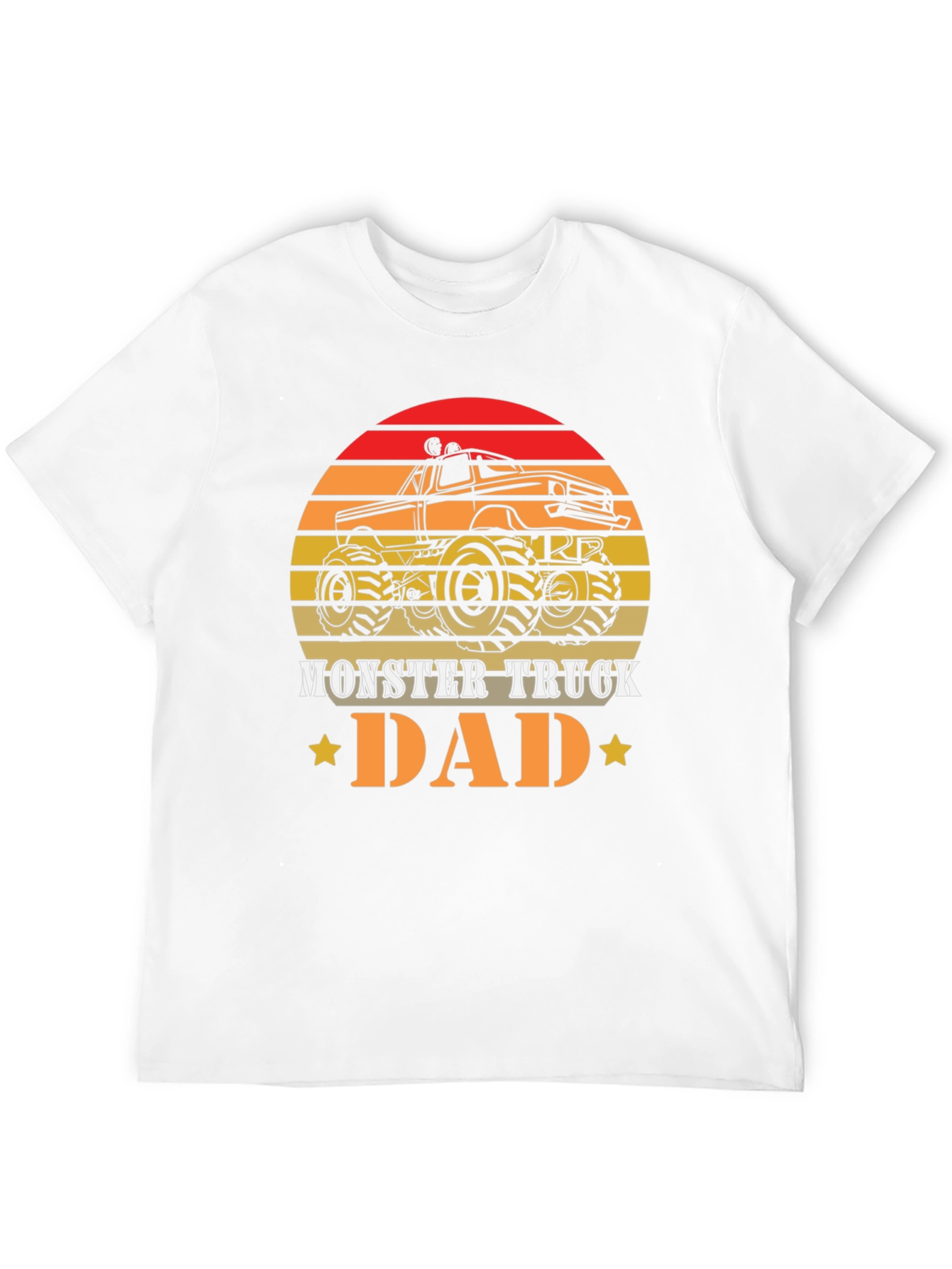 Monster Truck Dad Graphic T-Shirt - Fathers Day