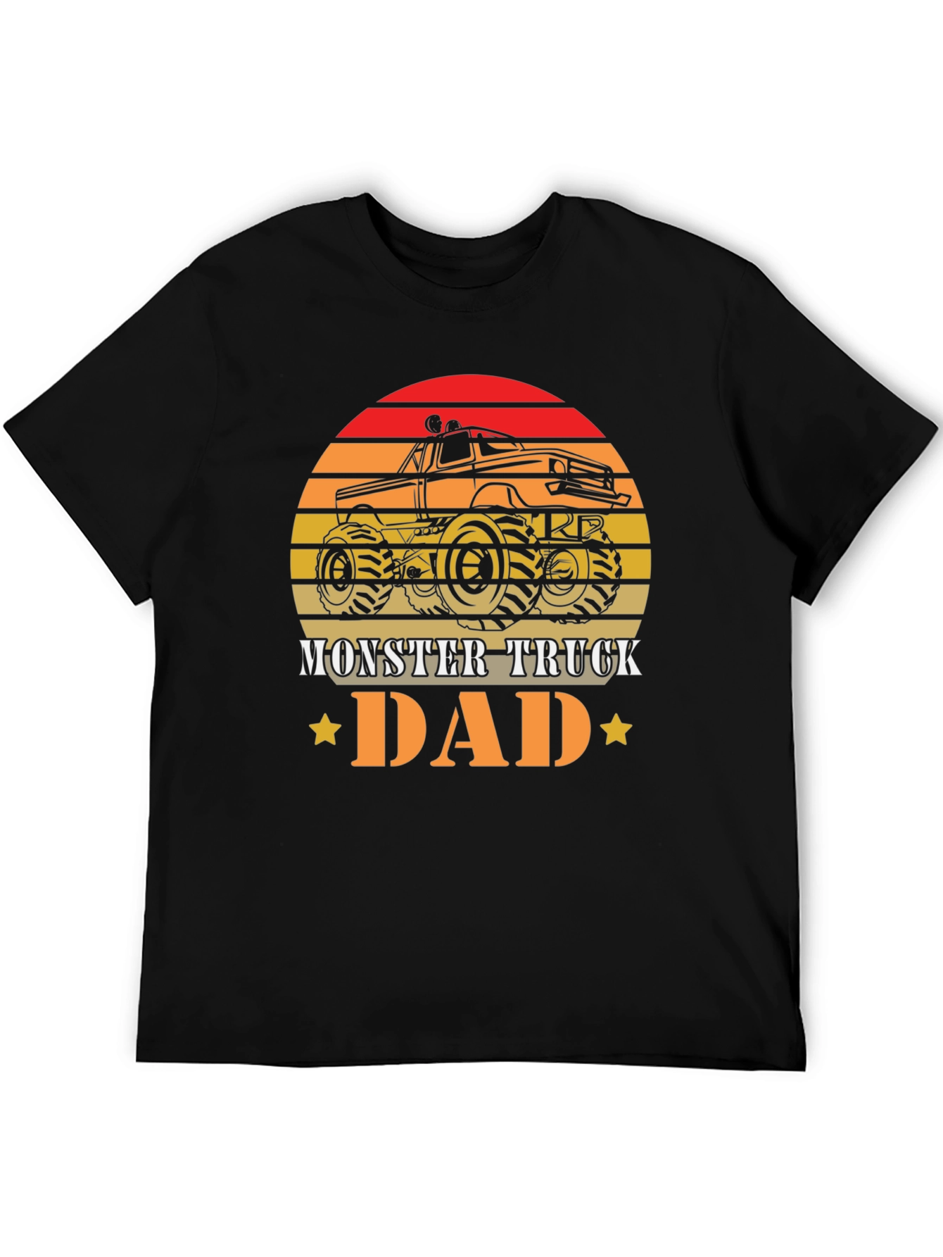 Monster Truck Dad Graphic T-Shirt - Fathers Day