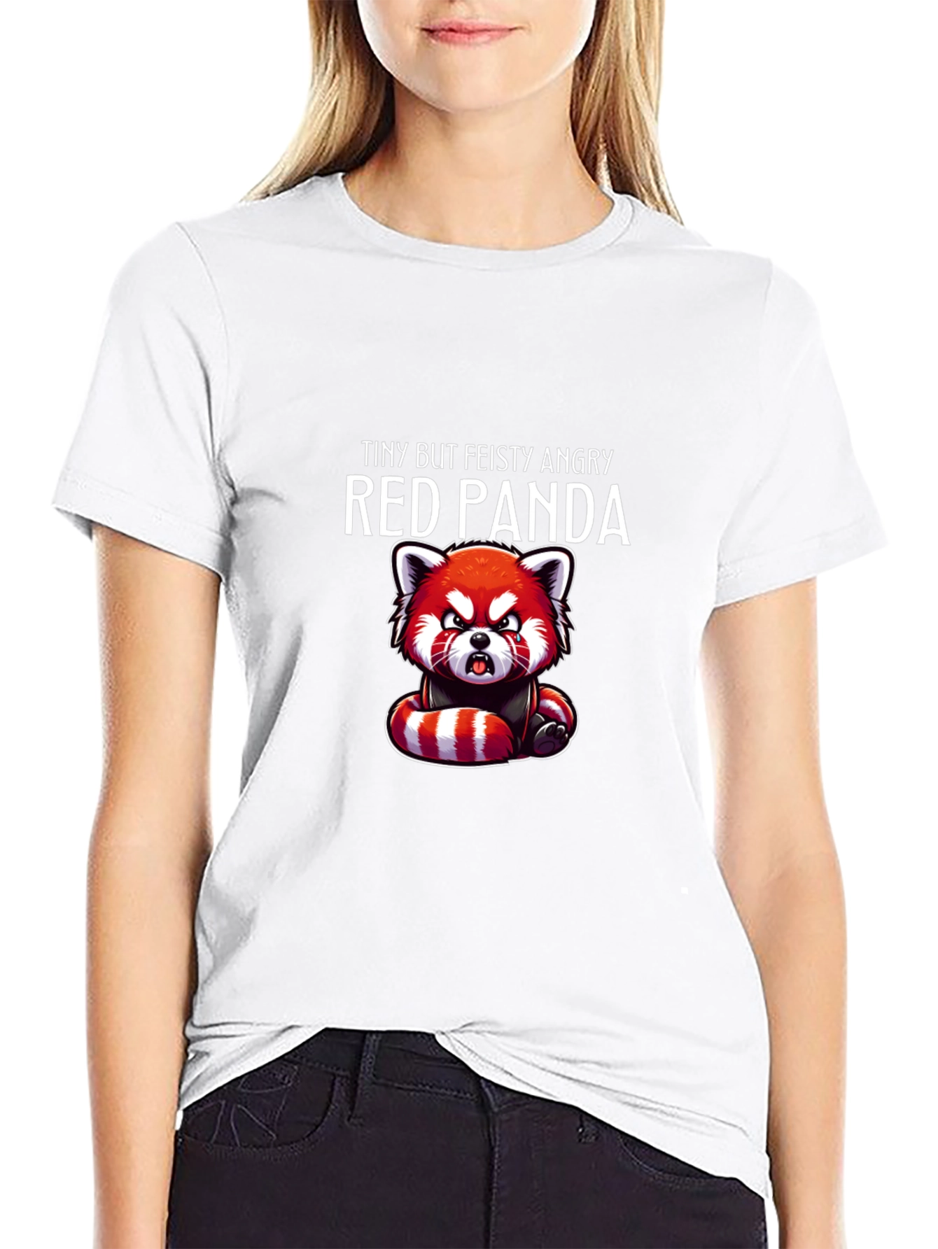 Tiny But Feisty Angry Red Panda T-Shirt