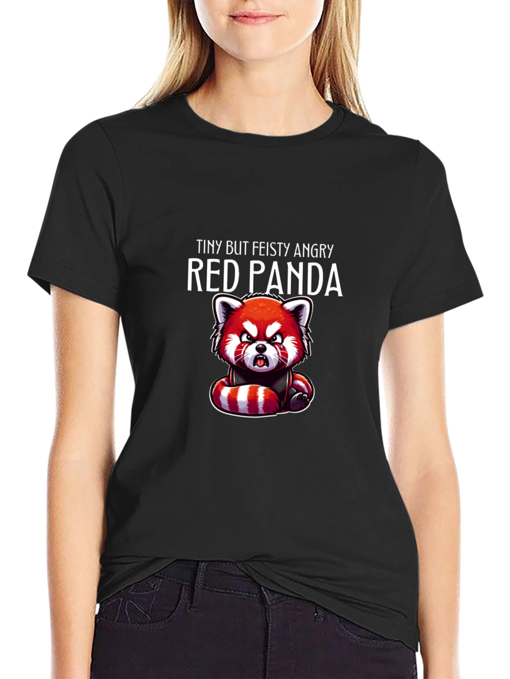 Tiny But Feisty Angry Red Panda T-Shirt