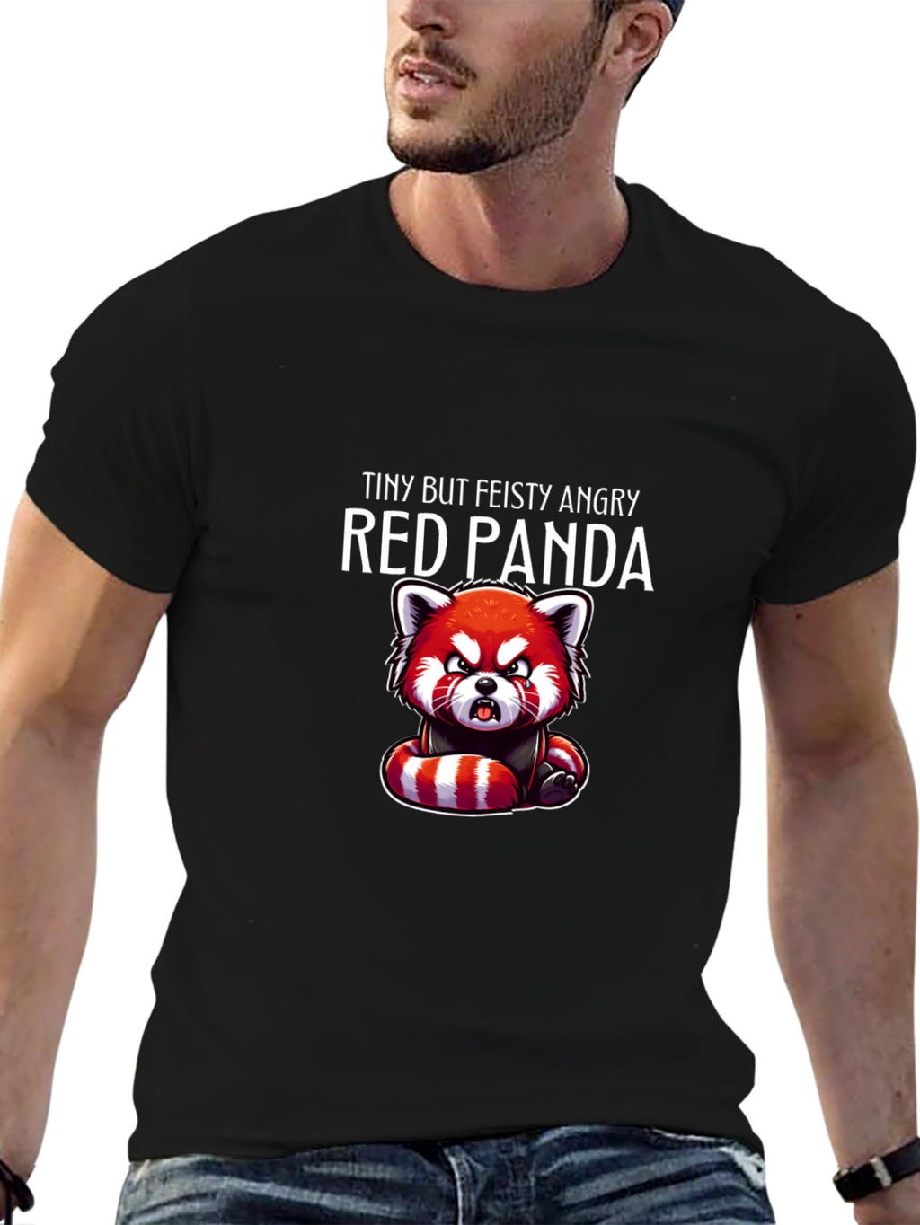 Tiny But Feisty Angry Red Panda T-Shirt