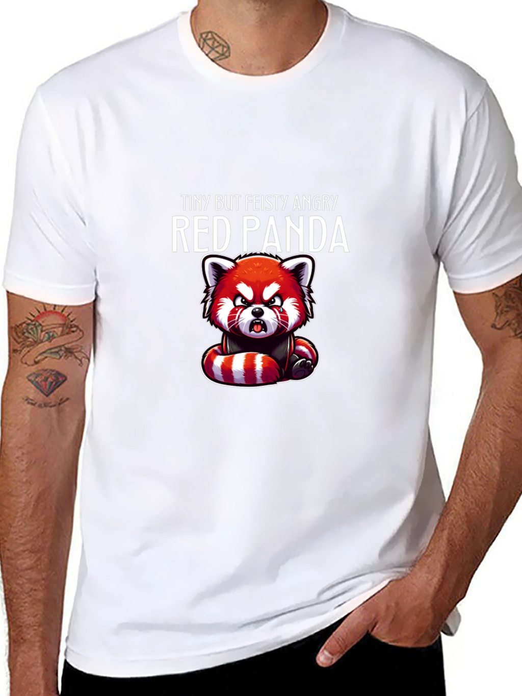 Tiny But Feisty Angry Red Panda T-Shirt