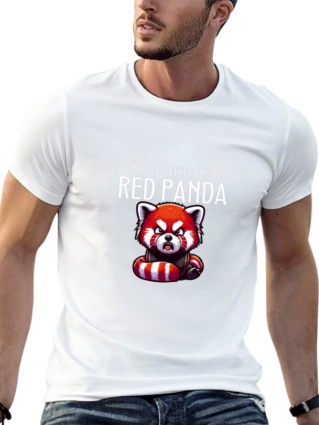 Tiny But Feisty Angry Red Panda T-Shirt