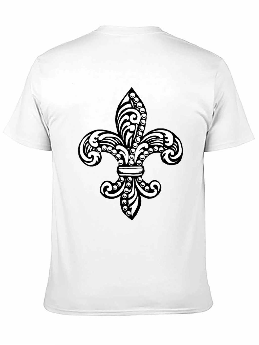 Fleur-de-lis Graphic Black T-Shirt