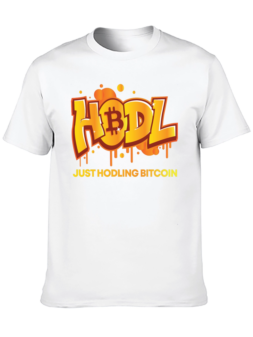 HODL Bitcoin Black T-Shirt - Crypto Currency Tee