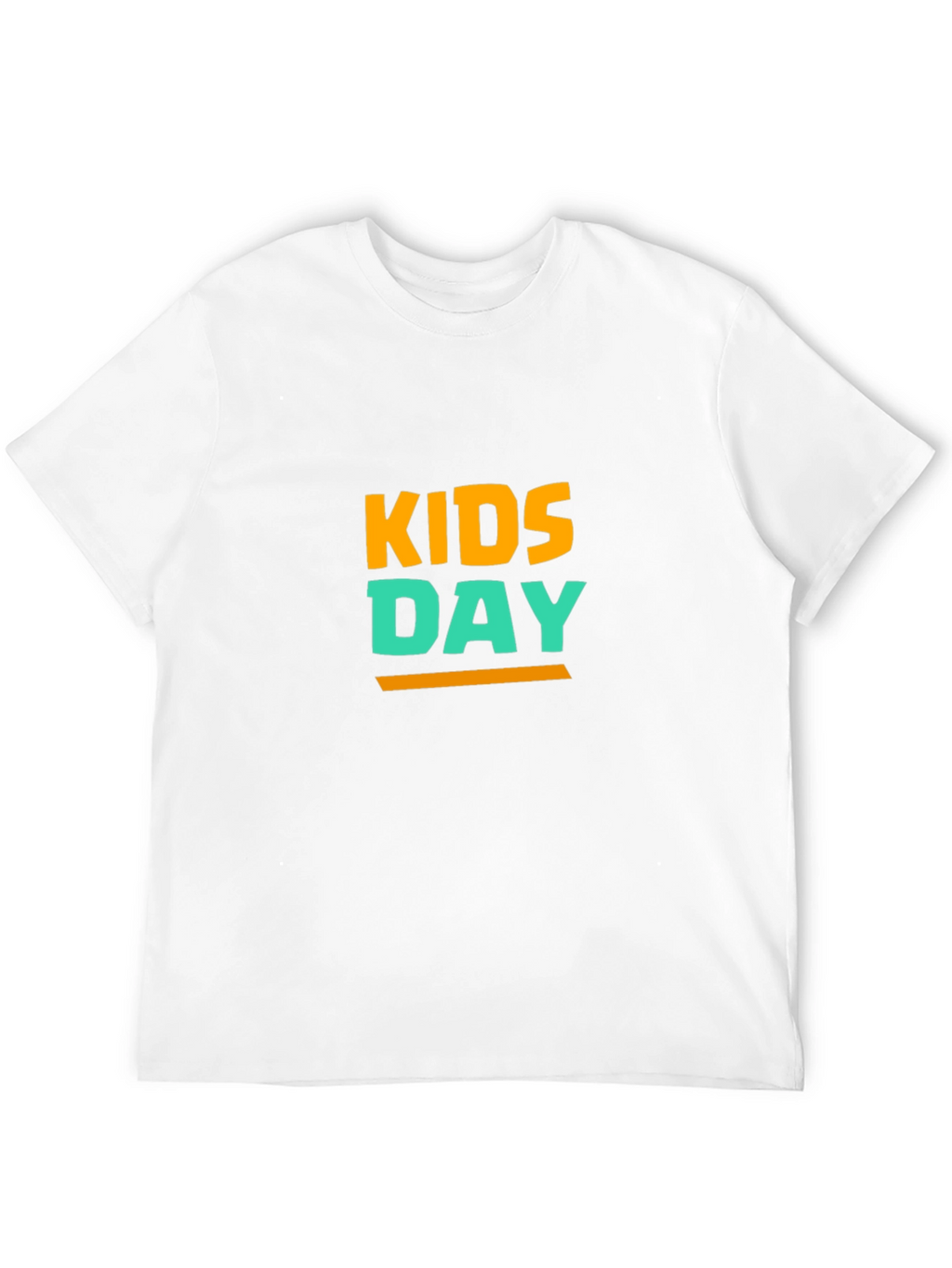 Kids Day T-Shirt - Black Cotton Blend