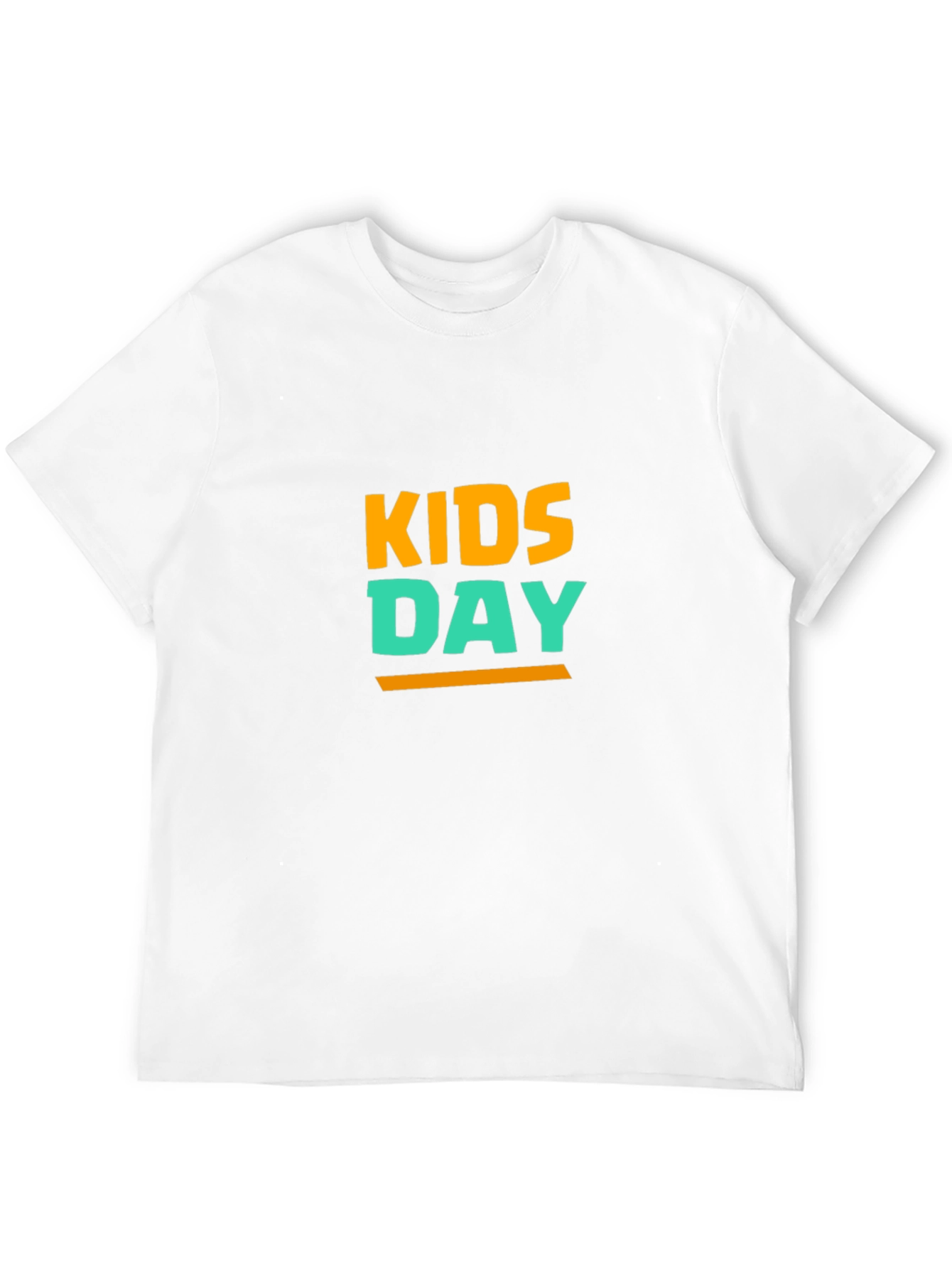 Kids Day T-Shirt - Black Cotton Blend