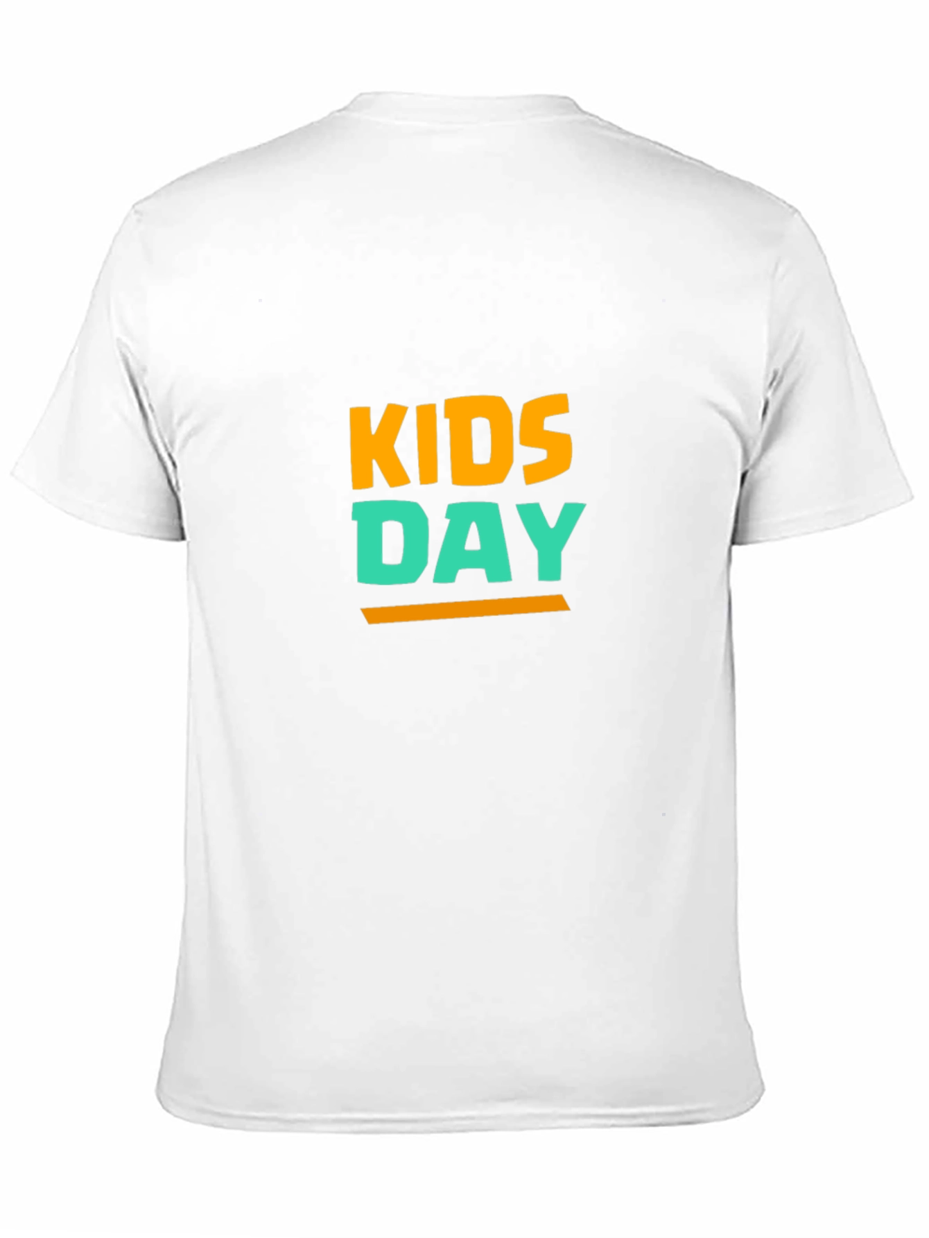 Kids Day T-Shirt - Black Cotton Blend