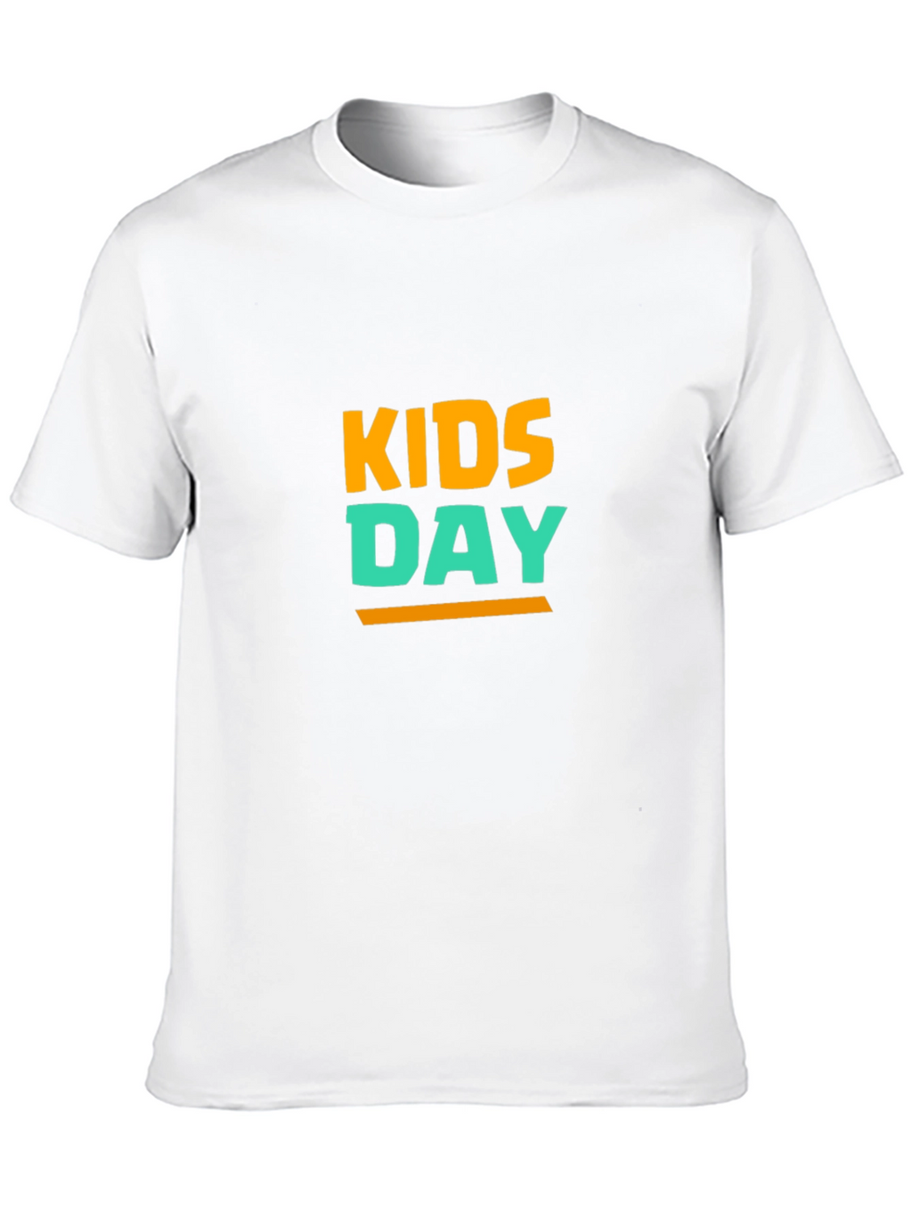 Kids Day T-Shirt - Black Cotton Blend