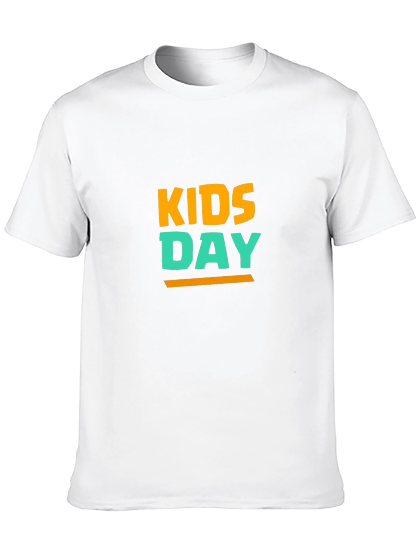 Kids Day T-Shirt - Black Cotton Blend