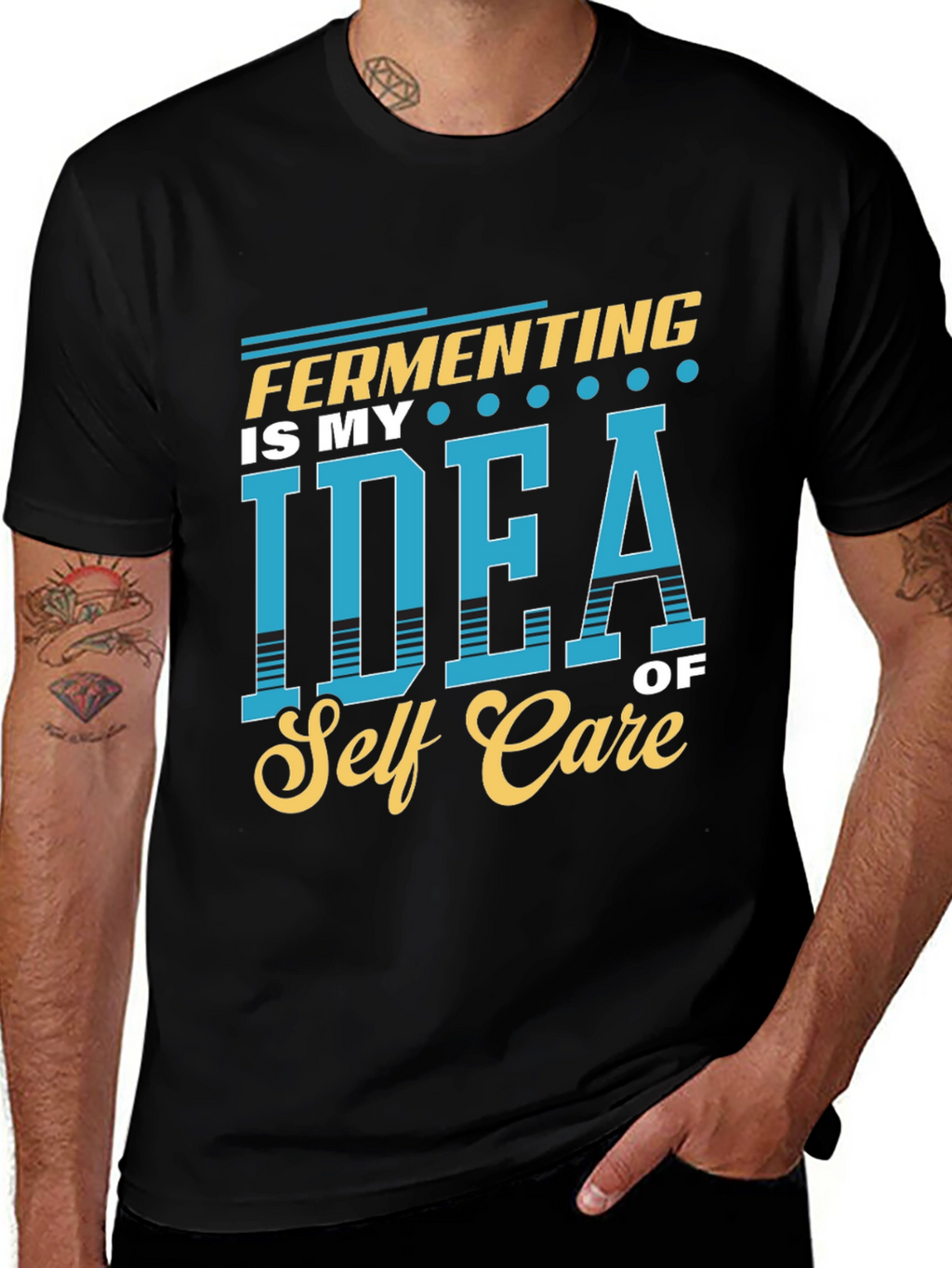 Fermenting Self Care Graphic T-Shirt