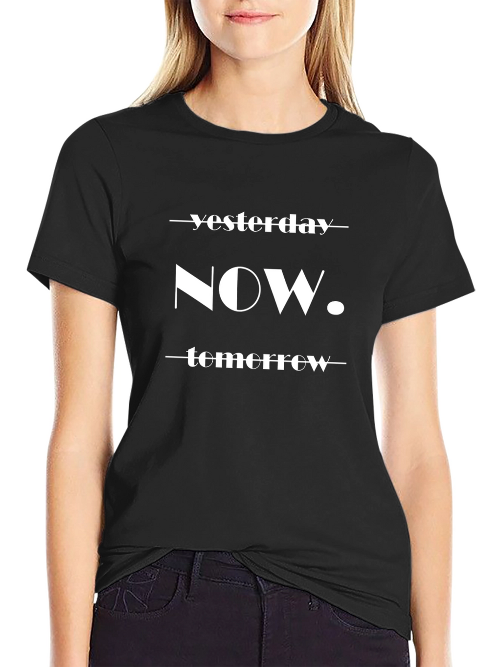 Yesterday Now Tomorrow Graphic T-Shirt
