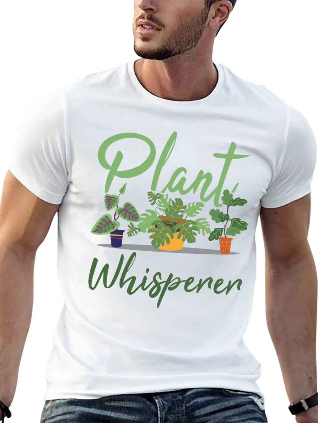 Plant Whisperer T-Shirt - Houseplant Lover Tee