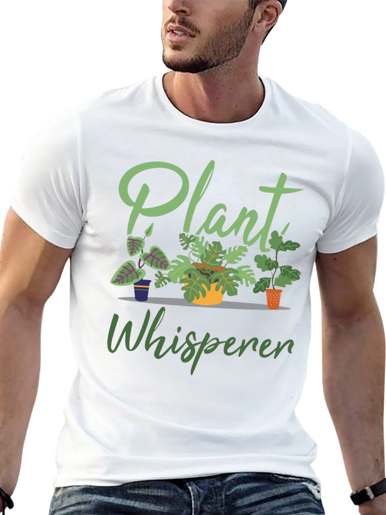 Plant Whisperer T-Shirt - Houseplant Lover Tee