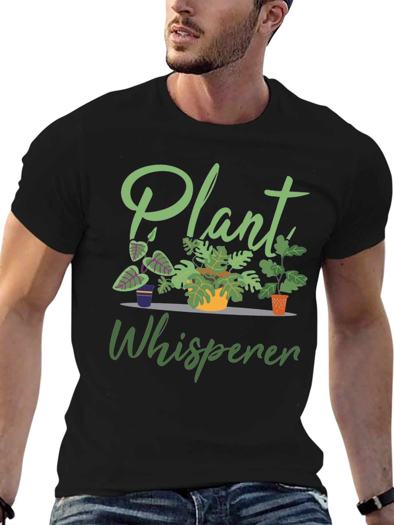 Plant Whisperer T-Shirt - Houseplant Lover Tee